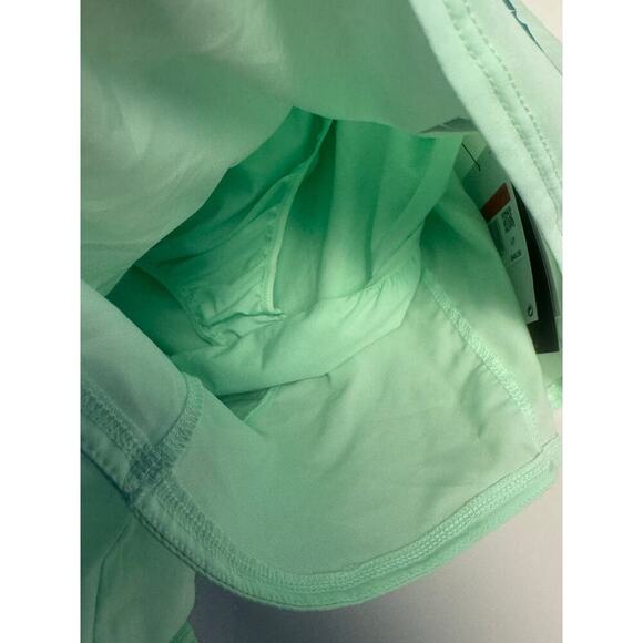 Nike Women's Dri-FIT Mid-Rise 3 inch Lined Shorts NWT Size Large Vapor Green - Picture 7 of 12